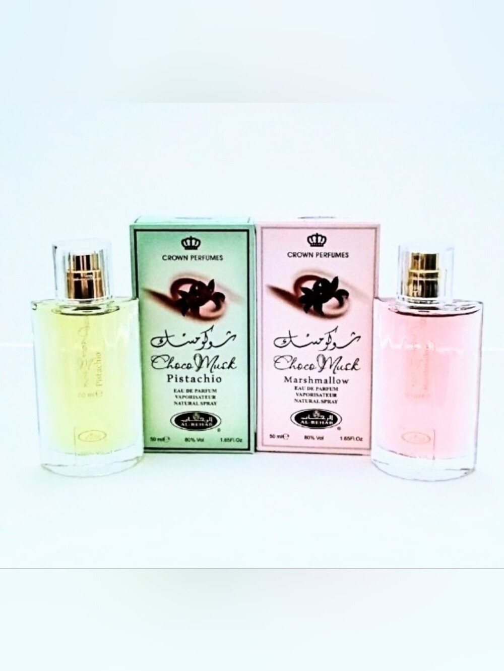 Al Rehab Choco Musk Bundle Pistachio + Marshmallow EDP 50ml Sweet Gourmand
